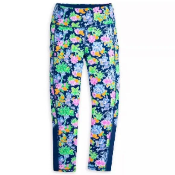 Disney and Lilly Pulitzer Weekender Mickey & Minnie Leggings S, M, - Picture 8 of 8